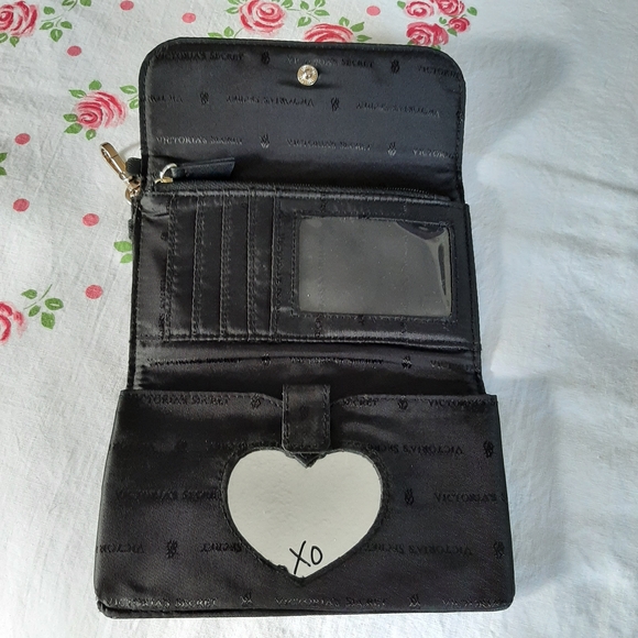 Victoria's Secret Pink and Black Wallet with Mirror - Picture 6 of 10